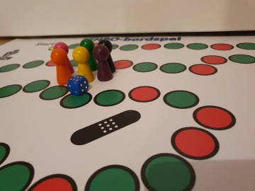 Speelbord voor EHBO-bordspel