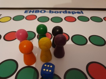 Speelbord voor EHBO-bordspel