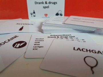 Drank en drugs set