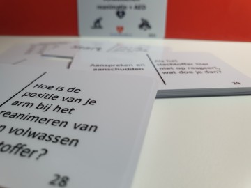 Volwassenen reanimatie + AED domino