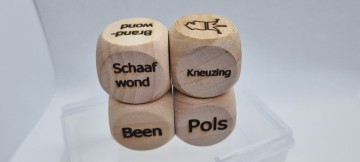 Wond en letsel dobbelstenen