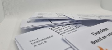 Domino brand en ontruiming