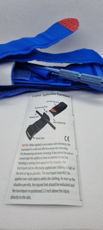 Tourniquet blauw