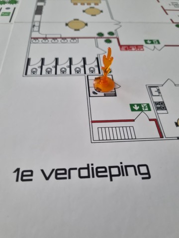 Tabletop plattegrond verzorgingstehuis