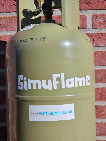 SimuFlame Gasfles