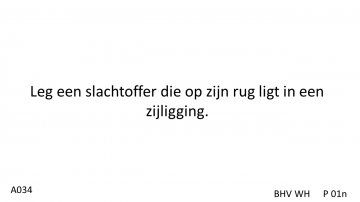 Kaarten voor Wiebelende hulpverlener