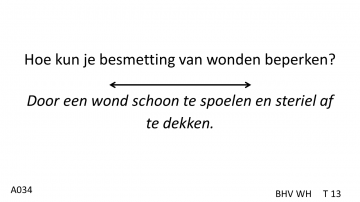 Wiebelende hulpverlener