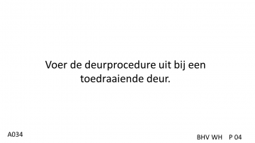 Wiebelende hulpverlener