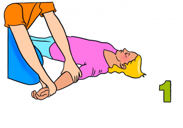 Instructiekaart stabiele zijligging stap1